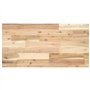 vidaXL Étagères flottantes 3 pcs 80x40x4 cm Acacia Massif Non traité, étagère Murale, Planche d'étagère, étagère Murale de Salle