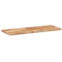 vidaXL Étagère Flottante 80x30x2 cm Acacia Massif Finition à l'huile, étagère Murale, Planche d'étagère, étagère Murale de Salle