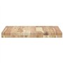 vidaXL Dessus de table carré 50x50x4 cm bois massif d'acacia