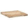 vidaXL Dessus de table carré 50x50x4 cm bois massif d'acacia