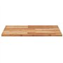 vidaXL Dessus de table carré 70x70x2 cm bois massif d'acacia