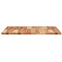 vidaXL Dessus de table carré 70x70x2 cm bois massif d'acacia
