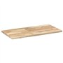 vidaXL Dessus de Table 80x40x2 cm rectangulaire Bois Massif d'acacia, Dessus de Table de Rechange, Dessus de Table rectangulaire
