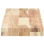 vidaXL Dessus de Table 80x20x4 cm rectangulaire Bois Massif d'acacia