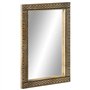 vidaXL Miroir de Bain 50x70 cm Bois de manguier Massif et Verre