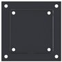 vidaXL Bases de poteau carrées 4 pcs anthracite 141x141 mm, base de clôture en béton, base de poteau de clôture, support de pote