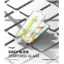 Ringke Easy Slide Tempered Glass Compatible avec Verre Trempé Google Pixel 9a [2 Pack] Qualité HD Transparent Anti-Rayures 9H Du