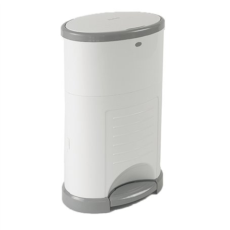 Korbell - MINI - Poubelle à Couches - 9 L - Blanche - Économique - Écologique - Pédale de Pied - Capacité de 25 Couches KRM220DS