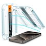 Spigen Glas.tR EZ Fit Verre Trempé pour iPhone 15 Pro Max