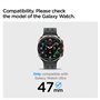 Spigen Bezel Tune Styling Bague de Lunette Compatible avec Samsung Galaxy Watch Ultra 47mm Lunette Anneau de Couverture adhésif 