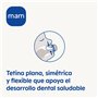 Mam Start S152 Tétine extra petite en silicone SkinSoftTM ultra doux pour bébés de 0 à 2 mois Multicolore (2 unités) modèle aléa