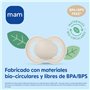 Mam Start S152 Tétine extra petite en silicone SkinSoftTM ultra doux pour bébés de 0 à 2 mois Multicolore (2 unités) modèle aléa