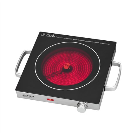 TZS First Austria Plaque Électrique avec 2 Poignées