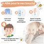 Jenna® | 4pcs Brosse Offerte bebe seringue nasale 10ml | mouche bébé Irrigation nasale enfant rinçage sinus hygiène | Efficace E