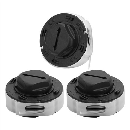 Lot de 3 bobines de rechange C3-2 pour Stihl FSA 57 avec tête de désherbeur AutoCut C3-2 - Remplace 4009 710 4305 4009 710 4306