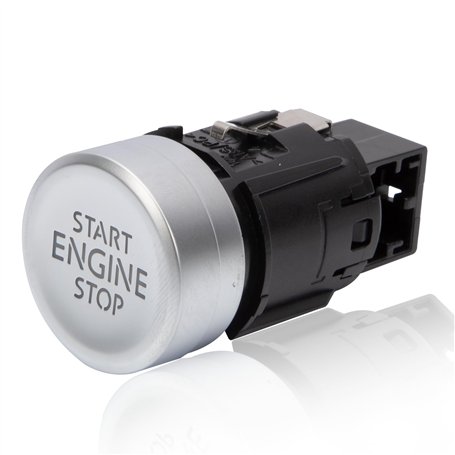 Konuooer Bouton interrupteur d'allumage moteur pour Golf 7 Golf 7.5 e-Golf T-Roc Engine Start Stop Switch 5G1959839 5Q1959839 5G