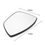 Konuooer Verre de Rétroviseur Droite Chauffant (côté passager) Compatible avec Peu-geot 208/308/2008 2013-2019 Glace Miroir Rétr