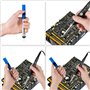Fer à souder set, 16 en 1 60W kit de fer a souder electronique, 220-480°C température réglable, poste à souder, 5 pointes de sou
