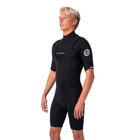 Rip Curl D Patrol 22gb Spring Short Sleeve Chest Zip Neoprene Suit S
