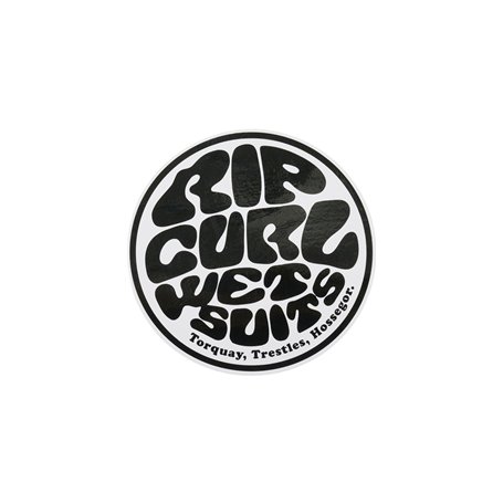 Rip Curl Autocollants avec Logo 2025 132MUT - White
