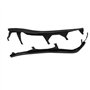 Bandes de Couverture de Phare Supérieures, 2 Pièces Bande de Couverture de Lampe Frontale Gauche et Droite Sourcil 63126921859 6