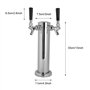 3 Po Diamètre Colonne Distributeur Robinet de Tour Bière d'Acier Inoxydable avec