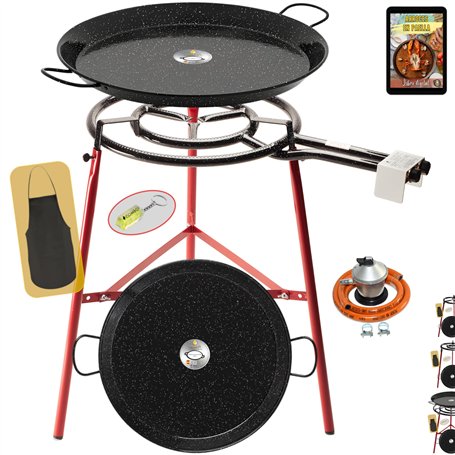 COMBOI Kit brûleur à paella gaz butane 50 cm
