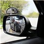 Rétroviseur d'angle mort,Miroir d'angle Mort pour Voiture,2PCS Grand Angle Réglables pour Voiture Camionnette Remorquage (type1)