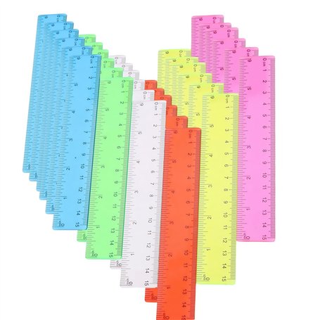 Règle transparente de 15 cm