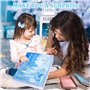 Calendrier de L'avent 2024 Princesse Fille- 24 Jours Cadeaux Surprise Cadeau de Compte à Rebours Noël avec Princesse Accessoires