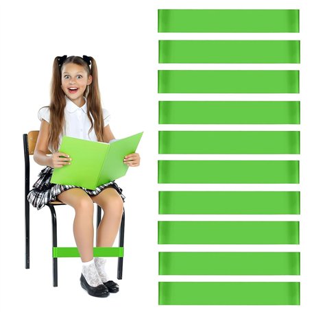 JINJUMEI 10 Pcs Bandes Élastiques pour Pieds de Chaise