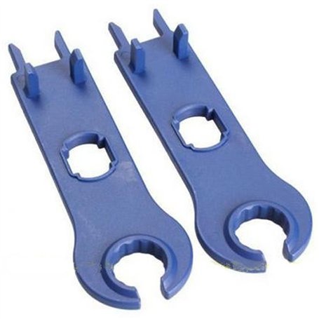 Nuzamas Nouvel Outil 1 paire solaire Clé à cliquet pour panneau solaire Fil de système de PV câble et assemblage de connecteurs