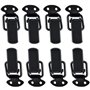 Moraillon Fermeture 8 Pcs Serrure Tension En Acier Inoxydable Serrure Caisse Verrouillage Du Levier Verrouillage Bascule Bascule