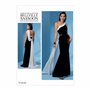 Vogue Pattern V1616 Patron de robe petite pour femme Blanc