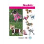 Simplicity 1239 Taille A Patron de Couture Manteau pour Chien en 3 Tailles