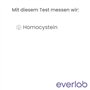 EVERLAB Homocystéine Test - Vérification rapide et facile des niveaux d'homocycès | Détection précoce des maladies cardiovascula