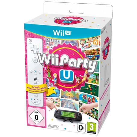 Wii Party U + Télécommande Wii U Plus - blanche