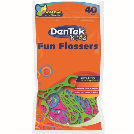 DenTek Fil dentaire amusant pour enfants 40