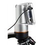 Celestron 44347 Microscope numérique TetraView à écran tactile LCD, grossissement 40x-400x, noir/argenté