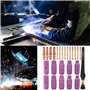 Kit Torche de Soudage Tig,Tianher 26 Pièces Kit Torche de Soudure Tig Tasse Lentille Gaz TIG Fit WP-17 WP-18 WP-26 SR-17 SR-26 S