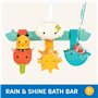 Battat – Rain & Shine jouet de bain – 6 articles amovibles et 2 ventouses – meilleurs jouets de bain pour enfants