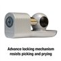 Master lock - 377 dat remorque universelle antivol pour les têtes d'attelage, 48-51 mm