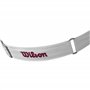 Wilson Tour Visor Visière, Blanc/Rouge, Taille Unique Homme