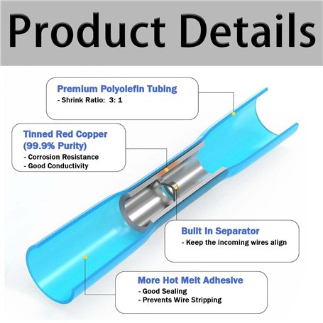 Zeberoxyz Lot de 2 coupleurs flexibles de 6