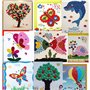 kissral Boutons Colorés Lot de 750 Artisanat Bouton Rond Decoratif pour Enfants Boutons à Coudre Assortis pour Les Activités de 
