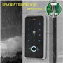 FST Kit de Système de Contrôle d'accès de Porte Ensemble d'empreintes Digitales Biométriques IP68 Clavier RFID étanche + Aliment