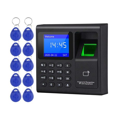 LIBO Intelligent Biométrique D'empreintes Digitales Temps Assistance Machine Time Clock Recorder Employé Enregistrement Disposit