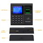 LIBO Intelligent Biométrique D'empreintes Digitales Temps Assistance Machine Time Clock Recorder Employé Enregistrement Disposit