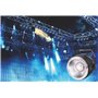 Tom LED Projecteurs, SENLAN LED 30W Projecteur Lumière RGB COB par can lights à réflecteur en aluminium poli dôme len et 7 dmx51