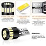 Anpro 10PCS T10 LED Ampoules de Voiture 21 LEDs 6000K Lumière Blanc Froid,Lampe Canbus Sans Erreur W5W T10 194 168 2825 158 175 
